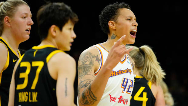 Phoenix Mercury center Brittney Griner